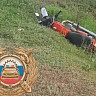 В Саратовской области травмировались мотоциклист с пассажиром